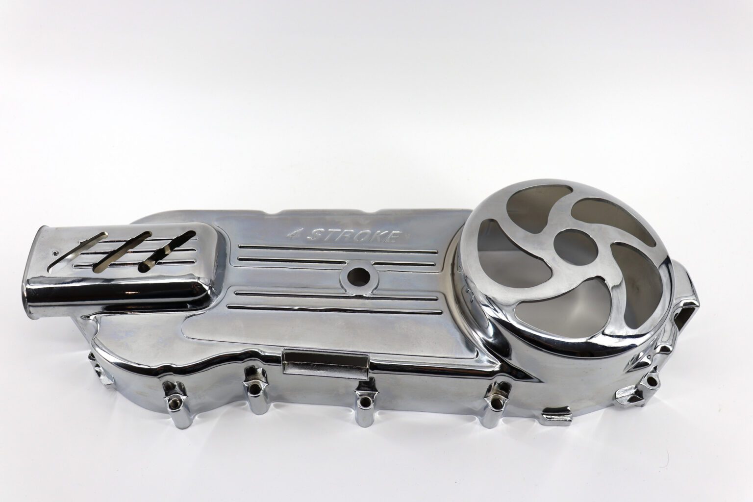 GY6 150CC Vented Chrome CVT Cover Winnipeg's only expert scooter