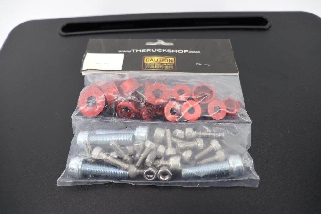 TRS Ruckus Complete Dressup Bolt Kit Red Winnipeg's only expert scooter tuning shop