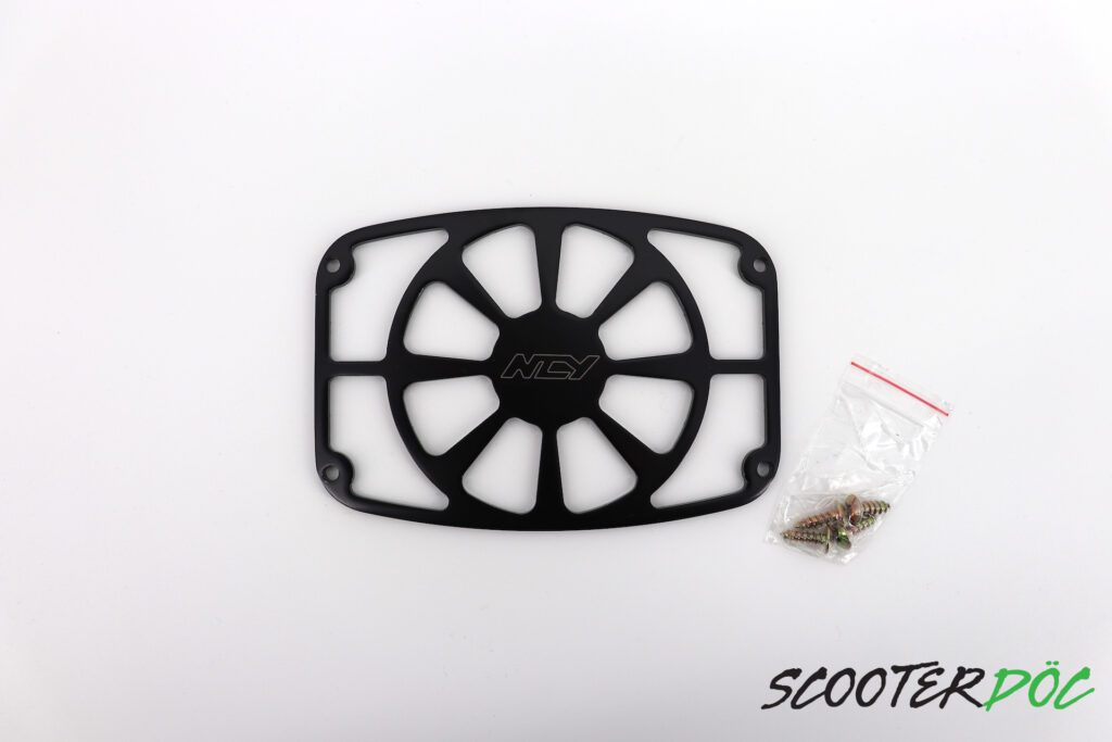 NCY Ruckus Radiator Cover Black | Scooterdoc