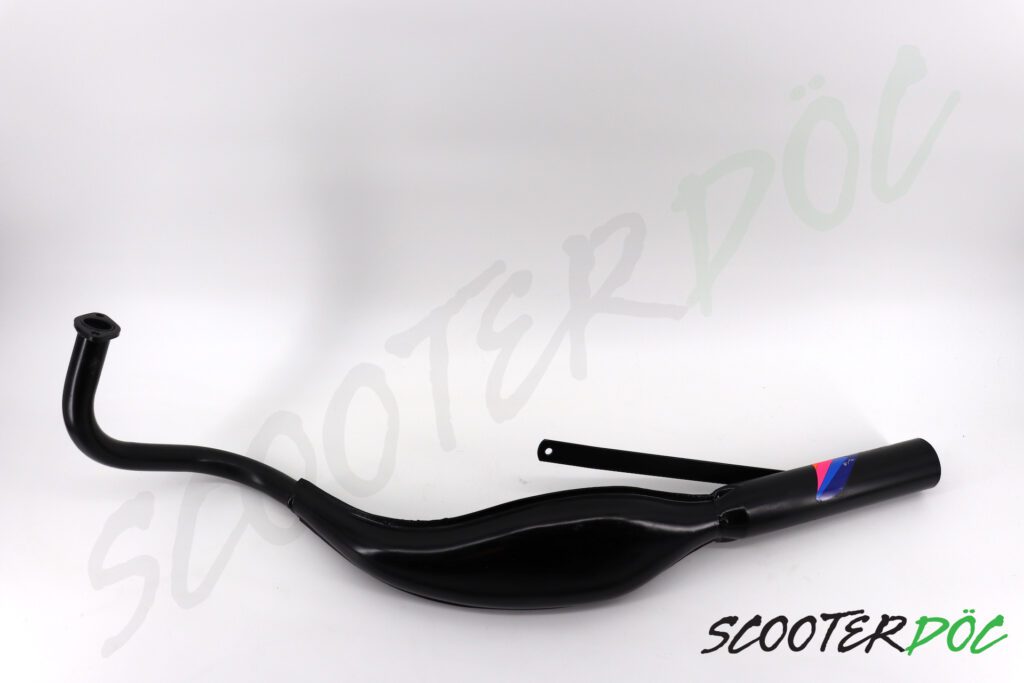 Rainbow Expansion Chamber Performance Exhaust for Tomos A35 Black